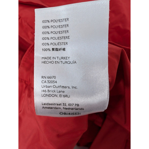 Maeve Anthropologie Ruffle Cutout Back Bow Red Tank Top Size 12 - Picture 8 of 12